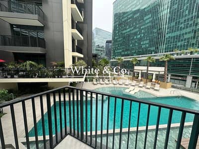 2 Bedroom Flat for Rent in Business Bay, Dubai - Duplex | Ahad Residences | Canal View