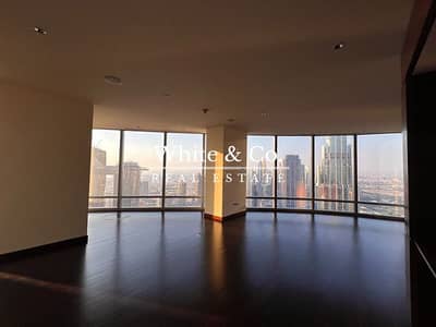2 Bedroom Apartment for Rent in Downtown Dubai, Dubai - 2 Bedroom |  Unfurnished  | High Floor