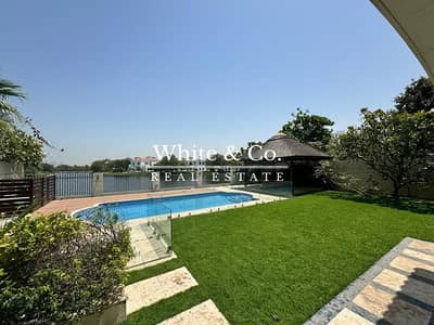 4 Bedroom Villa for Rent in Jumeirah Park, Dubai - Lake View | Converted | Upgraded Garden
