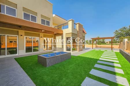 5 Bedroom Villa for Rent in Jumeirah Golf Estates, Dubai - Golf Course Views | Private Pool | Vacant