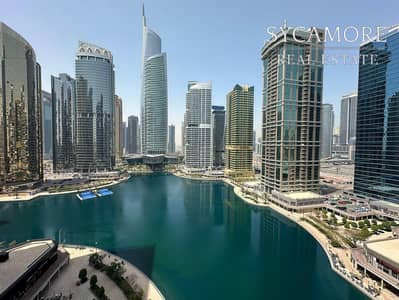 1 Bedroom Apartment for Rent in Jumeirah Lake Towers (JLT), Dubai - Furnished | Full Lake View | Vacant June