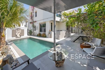 4 Bedroom Villa for Sale in Town Square, Dubai - Fully Upgraded | Private Pool|Corner Unit