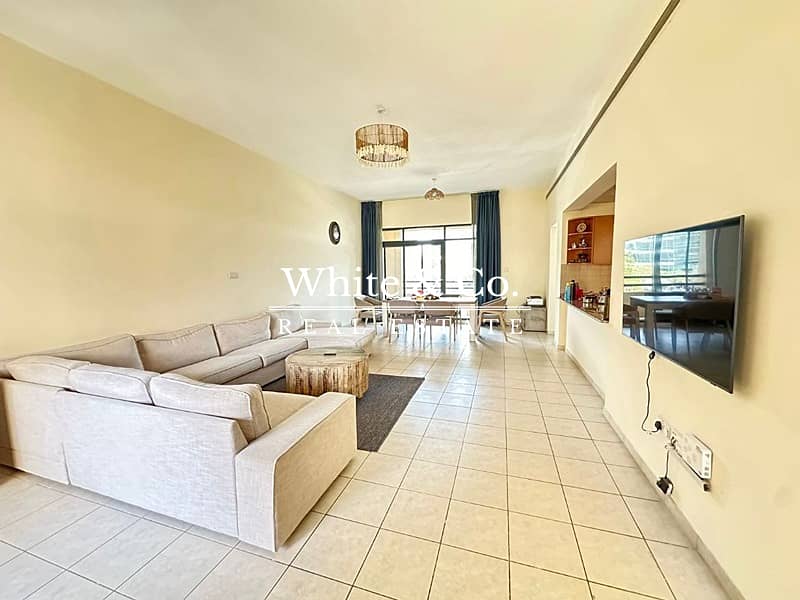 Fully Furnished | 2 Beds | Community View