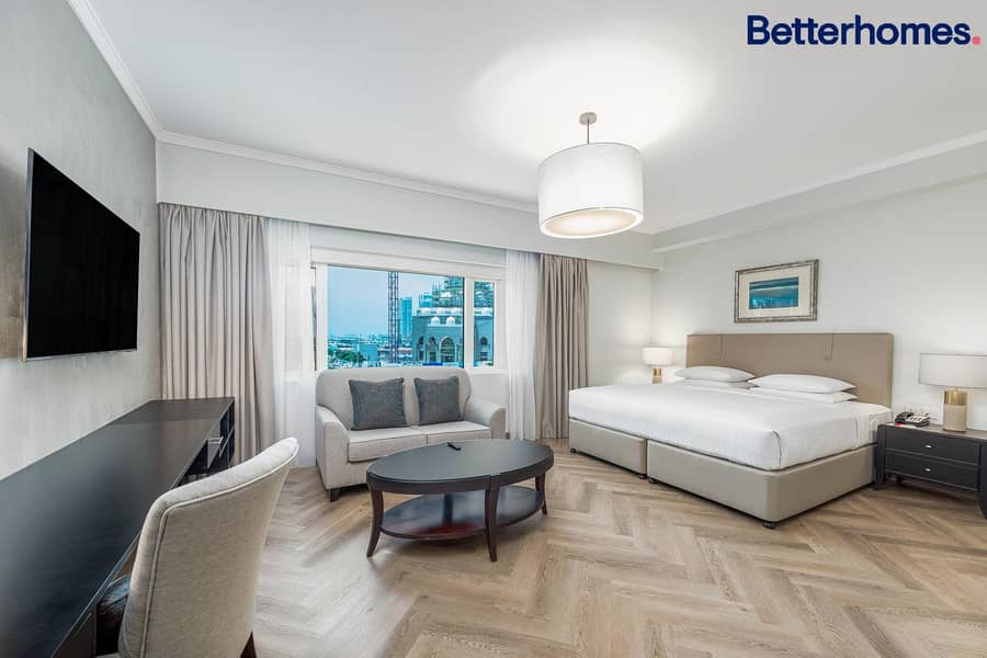 位于迪拜码头，迪拜海港万豪套房酒店 的酒店式公寓 95000 AED - 8531663