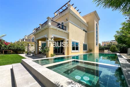 4 Bedroom Villa for Rent in Jumeirah Park, Dubai - Corner Plot | Large Private Pool | June 2024