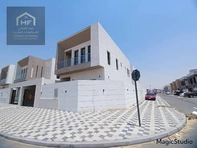 For sale without down payment No service fees | Super deluxe finishing for a villa on the corner of two streets, very excellent finishing