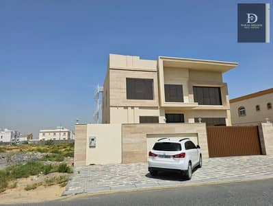 For sale in Sharjah  Al-Hoshi area  New villa, first inhabitant