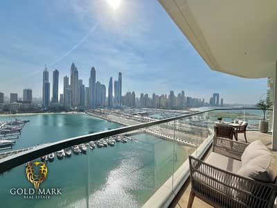 2 Bedroom Apartment for Rent in Dubai Harbour, Dubai - Chiller Free | Sea View | Fully Furnished