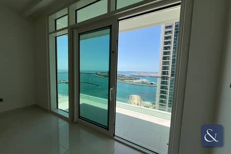 1 Bedroom Flat for Rent in Dubai Harbour, Dubai - Emaar Beachfront | unfurnished | Palm View