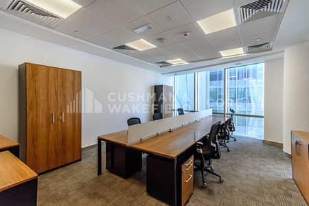 Office for Rent in DIFC, Dubai - Fitted and Furnished | Utilities Included | 7 Pax