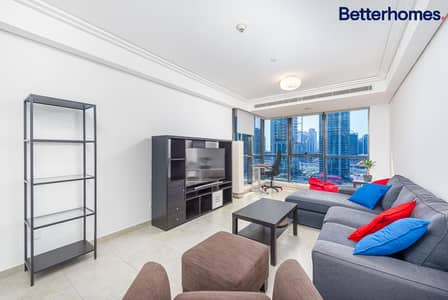 1 Bedroom Flat for Rent in Jumeirah Lake Towers (JLT), Dubai - Fully Furnished | Close to Metro | Lake View