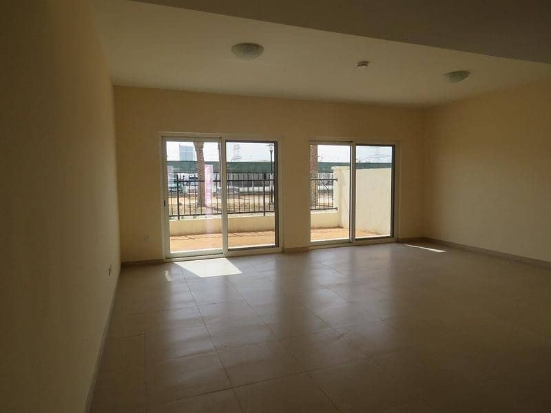 Park View!Single Row!3 Bed  Maid for Rent in Warsan Village Block B at 85k