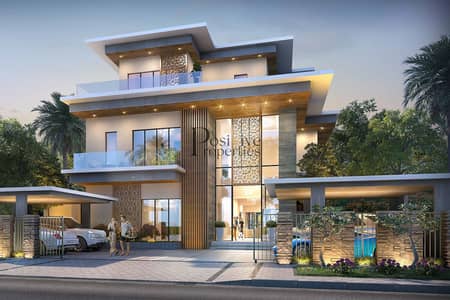 7 Bedroom Villa for Sale in DAMAC Lagoons, Dubai - BEST PRICE VD1 | LAGOON FACING VILLA | LARGE PLOT