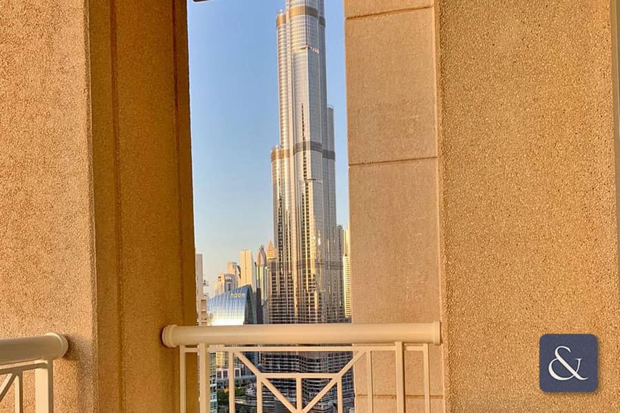 Unfurnished | Burj View | High Floor