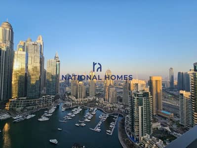 3 Bedroom Flat for Rent in Dubai Marina, Dubai - Video Tour | Vacant | High Floor | Lake View