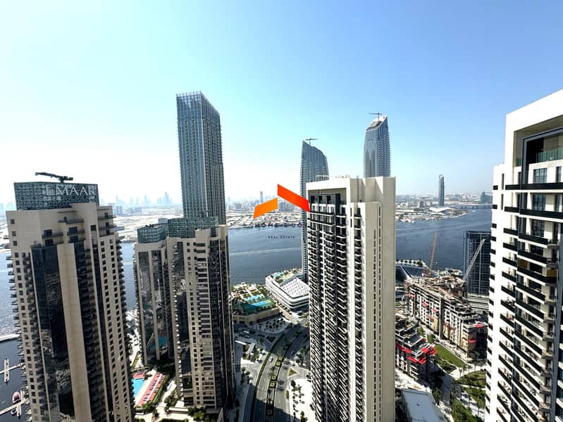 位于迪拜溪港，海港景观公寓大楼，海港景观2号大楼 1 卧室的联排别墅 1850000 AED - 8964882