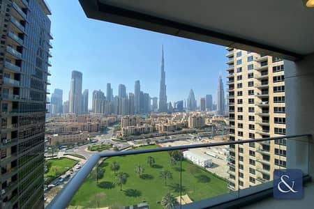 3 Bedroom Apartment for Rent in Downtown Dubai, Dubai - Full Burj Khalifa View | 3 Beds Plus Maids