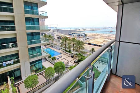 迪拜码头， 迪拜 1 卧室单位待租 - 位于迪拜码头，公主府 1 卧室的公寓 90000 AED - 8964905
