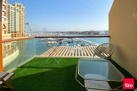 朱美拉棕榈岛， 迪拜 单身公寓待租 - 位于朱美拉棕榈岛，棕榈景观公寓，棕榈景观公寓西楼 的公寓 75000 AED - 8964528