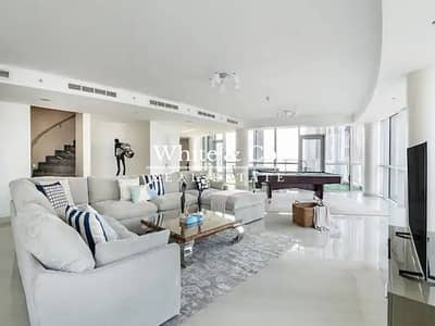 迪拜码头， 迪拜 4 卧室顶楼公寓待售 - 位于迪拜码头，滨海阳台公寓大楼 4 卧室的顶楼公寓 11000000 AED - 8937637
