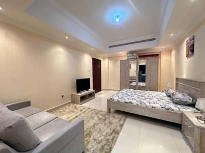 Studio for Rent in Khalifa City, Abu Dhabi - M/3200 Brand New 1st Tenant Luxury Fully Furnished Studio Sep/Kitchen Near Etihad Plaza In KCA