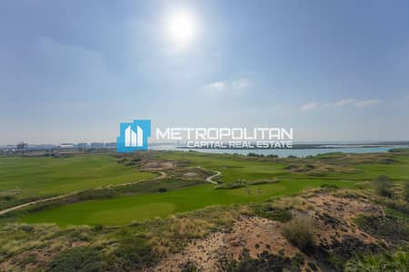 3 Bedroom Flat for Sale in Yas Island, Abu Dhabi - Vacant 3BR w/ Balcony|Amazing Golf and Sea View