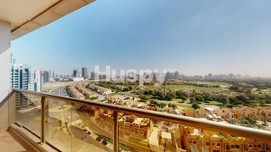 3 Bedroom Apartment for Sale in Dubai Sports City, Dubai - Golf course view | Vacant | Mid floor