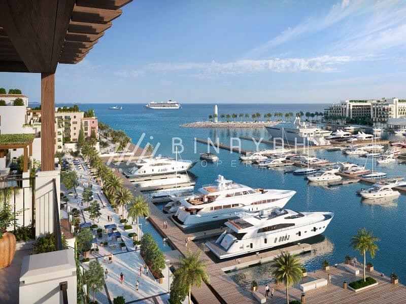Full Sea & Marina View|Payment Plan|La Sirene