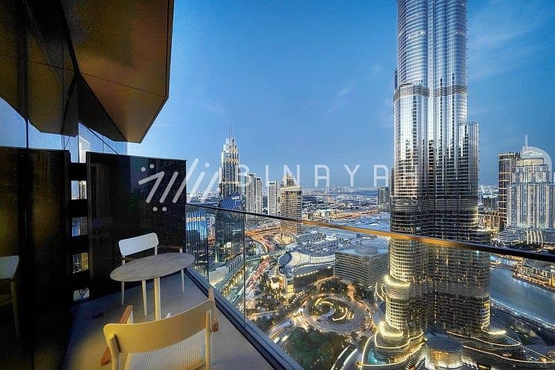 位于迪拜市中心，迪拜歌剧院谦恭公寓，The Address Residences Dubai Opera Tower 1 2 卧室的公寓 380000 AED - 8725854