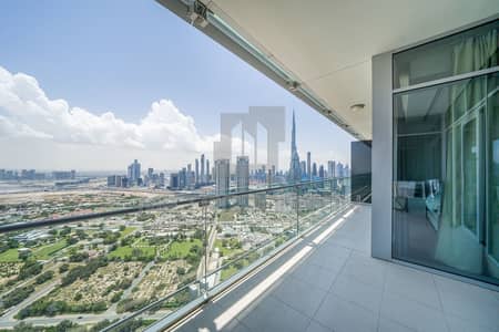 1 Bedroom Flat for Rent in DIFC, Dubai - Full Burj Khalifa and Zabeel View| Very High Floor