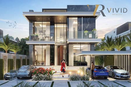 6 Bedroom Villa for Sale in DAMAC Lagoons, Dubai - V55 | Lagoon View | Private Beach