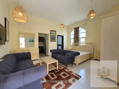 Studio for Rent in Khalifa City, Abu Dhabi - Hot  Offer!!  Full  Furnished  Studio Pvt  Entrance  2800 Monthly