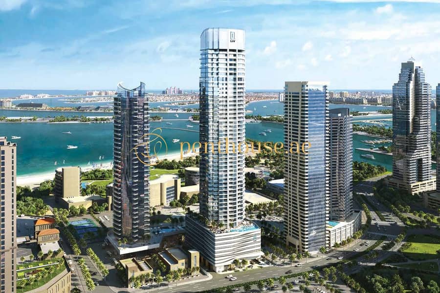 位于迪拜码头，奢华生活大厦 3 卧室的公寓 10100000 AED - 8967657