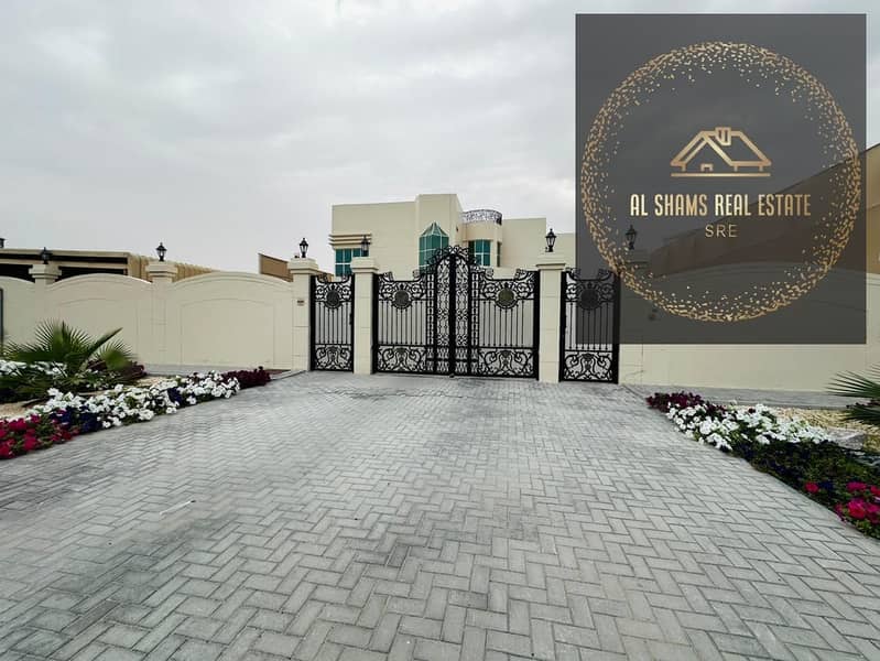 All nationalities | Luxury villa I 6 Bedroom villa I prime location I Al Hamidiya I Ajman