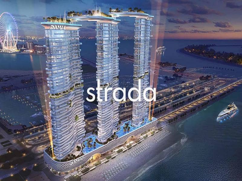 位于迪拜港，卡瓦利达马克海湾2号大楼 2 卧室的公寓 5400000 AED - 8968357
