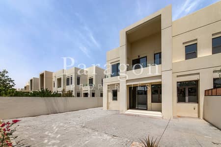 3 Bedroom Townhouse for Rent in Reem, Dubai - Rare Type | Single Row | Large Plot Size