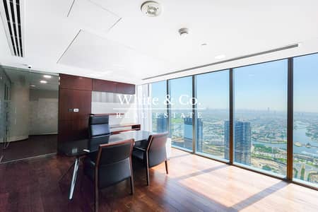 Office for Rent in Jumeirah Lake Towers (JLT), Dubai - Furnished | Very High Floor | Grade - A