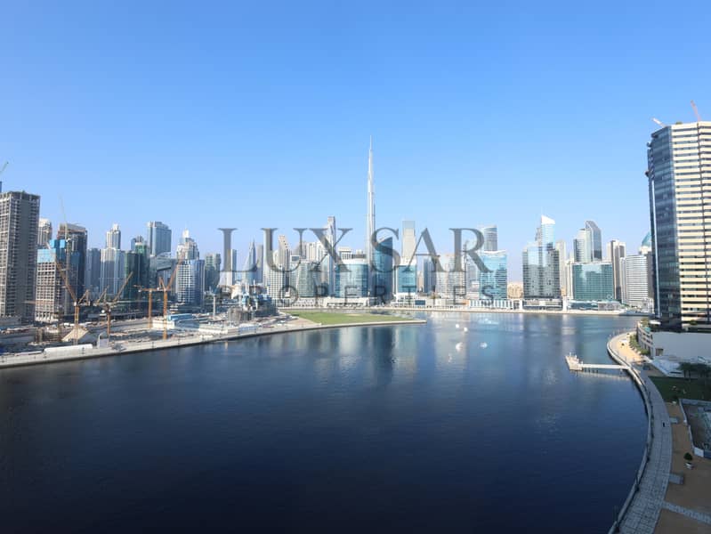 Full Burj Khalifa And Canal View | Fully Furnished | Vacant