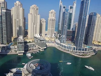 迪拜码头， 迪拜 单身公寓待租 - 位于迪拜码头，滨海景观大厦，滨海景观大厦A座 的公寓 70000 AED - 6724292