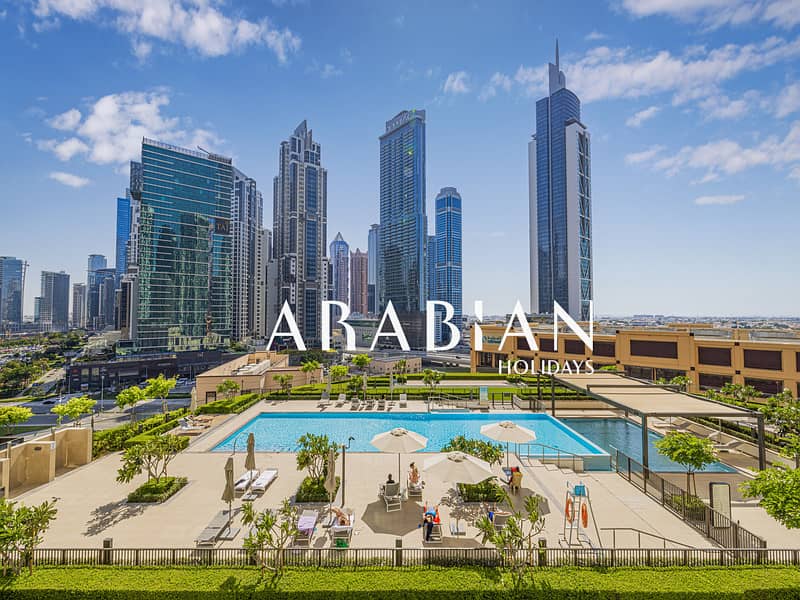 位于迪拜市中心，皇冠大厦 2 卧室的公寓 19000 AED - 8968969