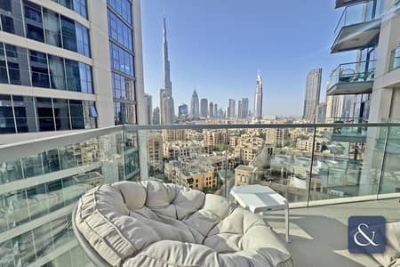 1 Bedroom Apartment for Rent in Downtown Dubai, Dubai - Burj View | Furnished | Bright | 1 Bedroom