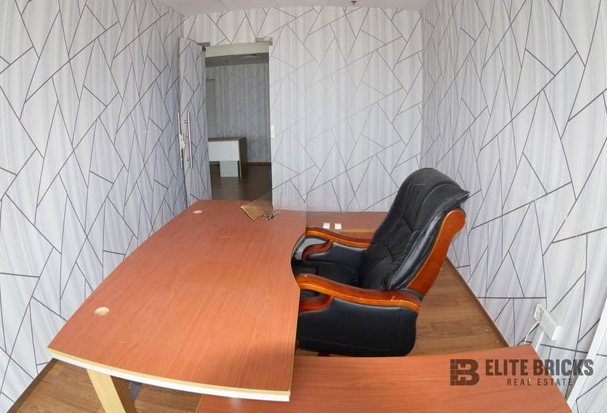 FITTED OFFICE | Semi Frnished | VACANT NOW