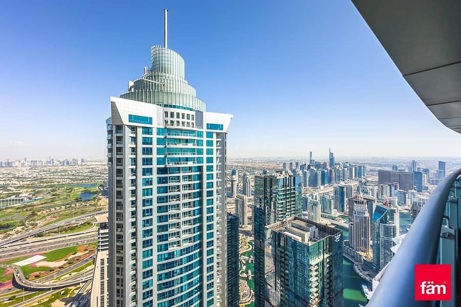 Квартира в Дубай Марина，Принцесс Тауэр, 2 cпальни, 234000 AED - 8969476
