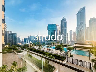 2 Bedroom Flat for Rent in Downtown Dubai, Dubai - Chiller free | 2 Bedroom | Pool view