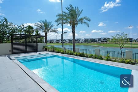 5 Bedroom Villa for Sale in DAMAC Hills, Dubai - VD1 | Golf and Lake View | Private Pool