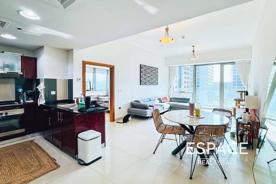 位于迪拜码头，海洋塔楼 1 卧室的公寓 1550000 AED - 8970229