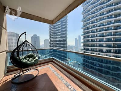 1 Bedroom Apartment for Sale in Dubai Marina, Dubai - Vacant Unit | Canal and sea views | Fully Upgraded