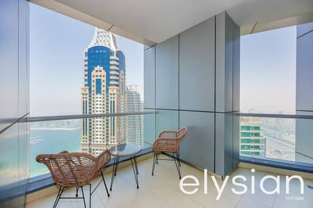 3 Bedroom Apartment for Sale in Dubai Marina, Dubai - Sea View I Vacant I High Floor
