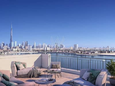 1 Bedroom Apartment for Sale in Jumeirah, Dubai - Corner Unit | Partial Sea View | Handover 2025