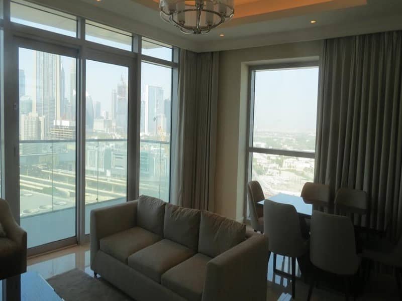 Fully Furnished | Serviced | Full Burj Khalifa Views